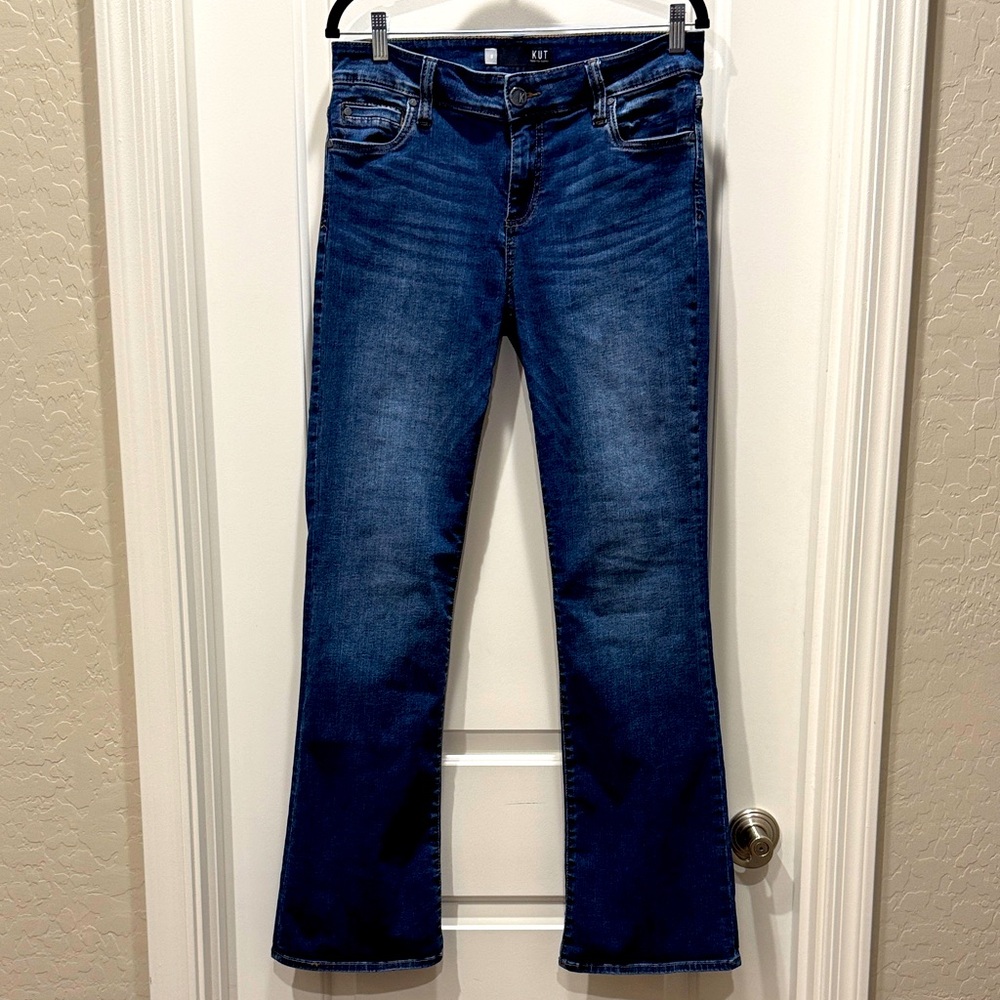 Like new Kut from the Kloth Natalie High Rise Bootcut Jean size 8 - Picture 4 of 9